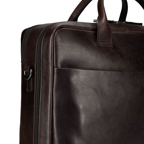 Jost London Aktentas Leder 40 cm Laptopvak