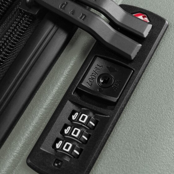 d&n Toronto 4 wielen Trolley M 65 cm met uitbreidingsplooi