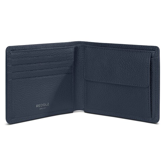Redolz Leather Essentials QF portemonnee RFID leer 11,5 cm