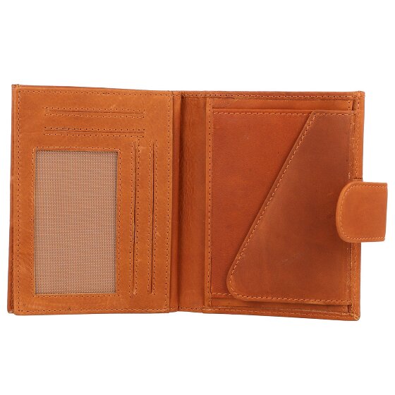 Mika Portemonnee Leer 10 cm