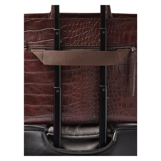 Castelijn & Beerens Kaat Koffer RFID-bescherming Leer 39 cm Laptop compartiment