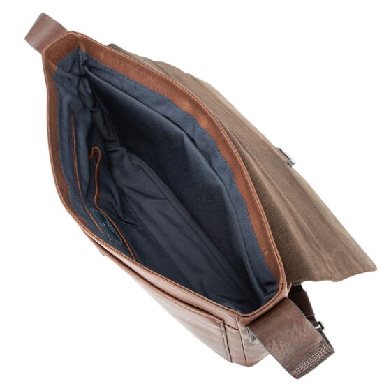 Joop! Teramo Messenger Leder 37 cm Laptopvak