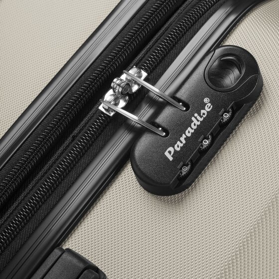 Check.In Paradise 2.0 4 wielen Cabinewagen S 55 cm met uitbreidingsplooi