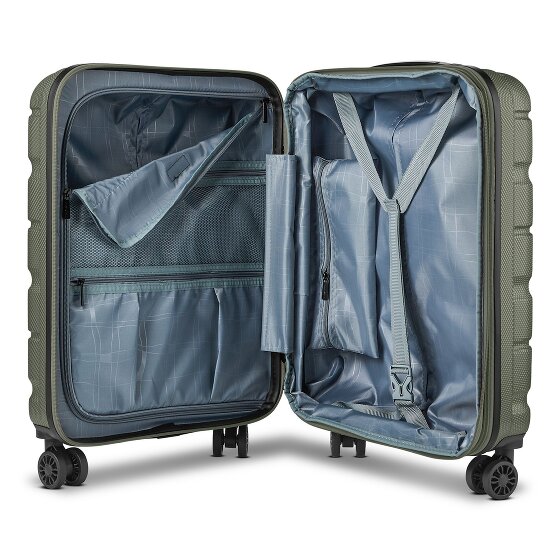 Franky Munich 4.0 4 wielen Cabinewagen S 53 cm met uitbreidingsplooi