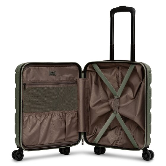 Franky Munich 4.0 4 wielen Cabinewagen S 53 cm met uitbreidingsplooi