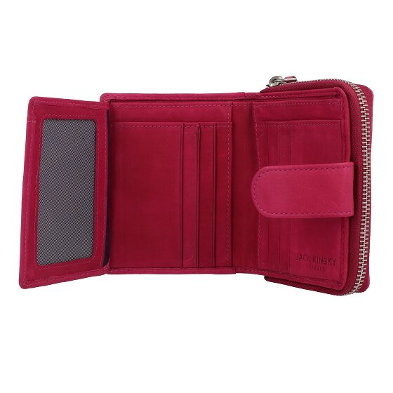 Jack Kinsky Aruba Portemonnee Leer 10 cm