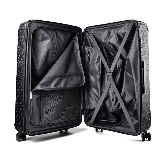 Guess Lenwood 4 wielen Trolley 76 cm met uitbreidingsplooi