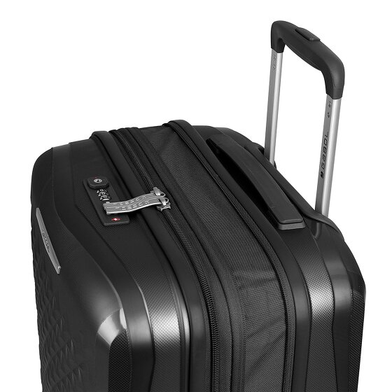 Gabol Queens 4 wielen Trolley L 75 cm met uitbreidingsplooi