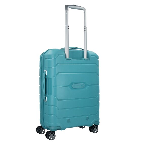 Samsonite Flux 4 wielen Cabinewagen 55 cm met uitbreidingsplooi
