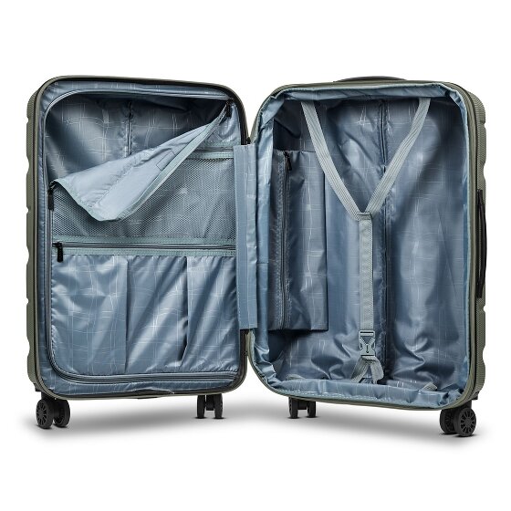 Franky Munich 4.0 4 wielen Trolley M 66 cm met uitbreidingsplooi