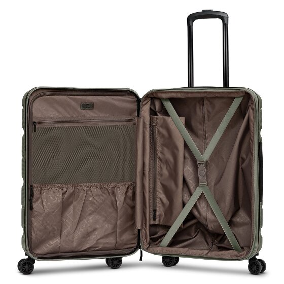 Franky Munich 4.0 4-wiel trolley M 66 cm met uitbreidingsplooi