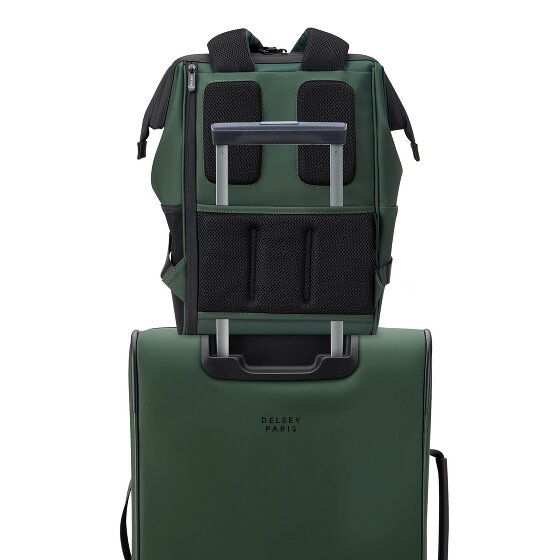 Delsey Paris Turenne Soft Dagrugzak RFID-bescherming 39 cm Laptop compartiment