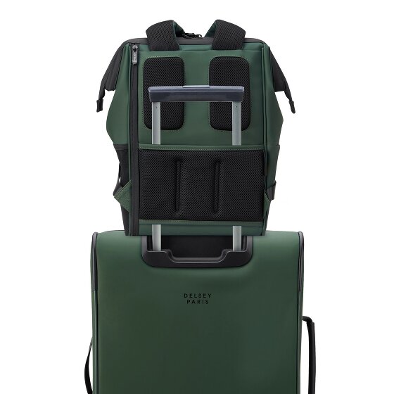 Delsey Paris Turenne Soft Dagrugzak RFID-bescherming 39 cm Laptop compartiment