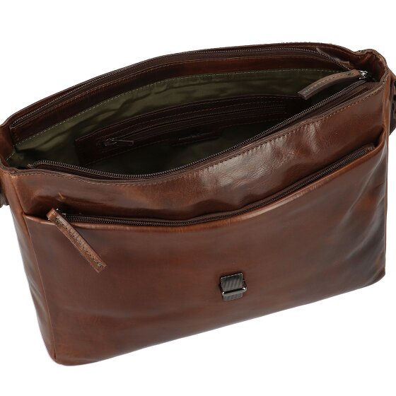 Greenburry Newport Boodschapper Leer 35 cm