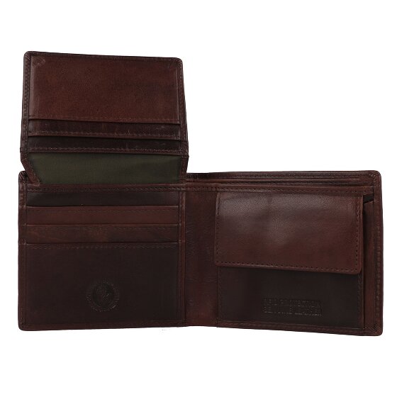 Greenburry Newport Portemonnee RFID-bescherming Leer 11 cm