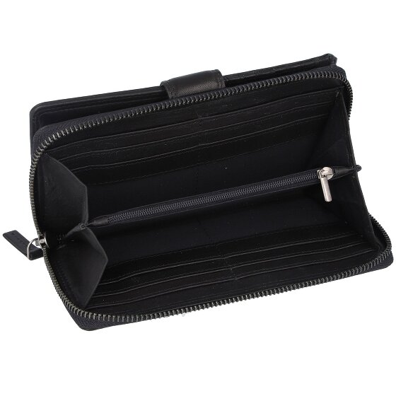 Jack Kinsky Brisbane Portemonnee RFID Leer 9,5 cm