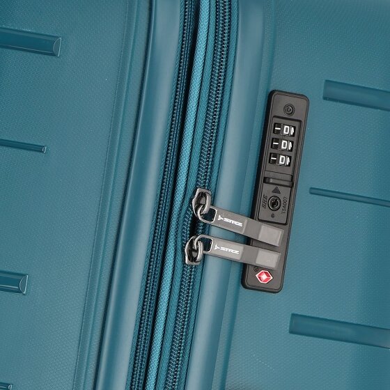 Polestream Strz by Asteroid 4 wielen Trolley L 74 cm met uitbreidingsplooi