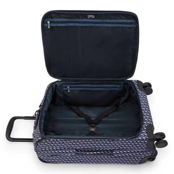 Kipling Basic Prt New Youri Spin 4 wielen Cabinewagen S 55 cm
