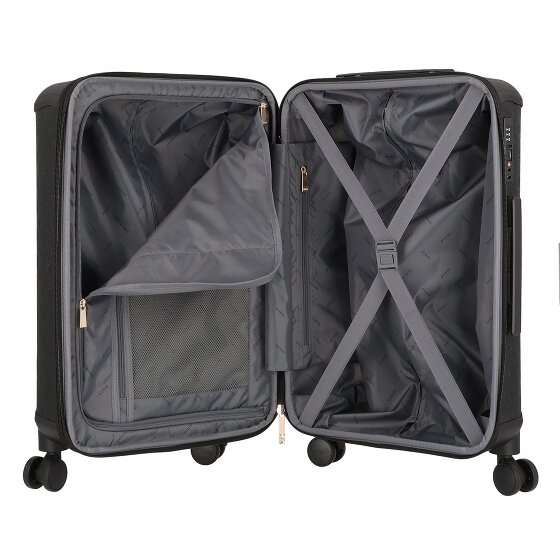 Guess Wilder 4 wielen Trolley 64 cm met uitbreidingsplooi