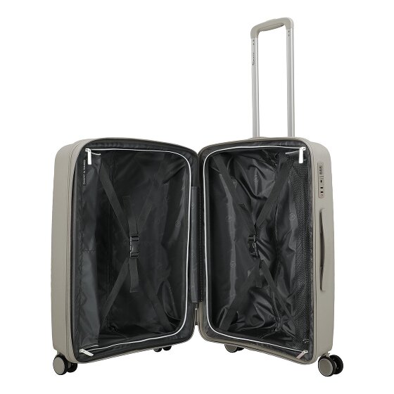 Travelite Tamaris x Travelite Voyaage 4 wielen Kofferset 3-delig met uitbreidingsplooi