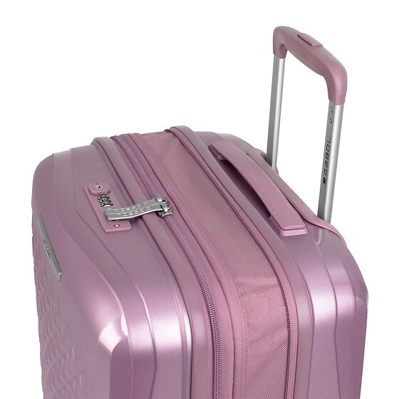 Gabol Queens 4 wielen Cabinewagen S 54 cm met uitbreidingsplooi