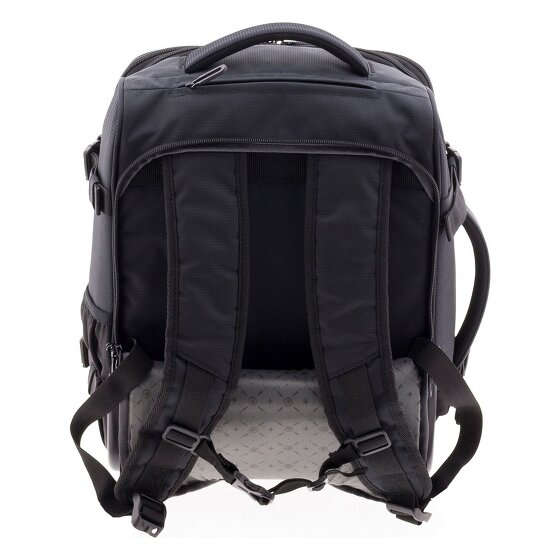 Gladiator 1400 2 wielen Rugzak trolley 40 cm Laptop compartiment met uitbreidingsplooi