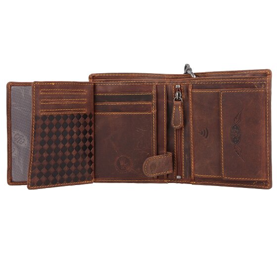 Greenburry Racing Collection Memphis Portemonnee RFID Leer 10 cm