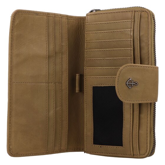 Harbour 2nd Anchor Love Felina Portemonnee RFID-bescherming Leder 19 cm