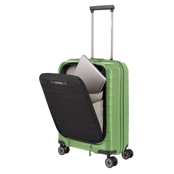 Travelite Mooby 4 wielen Kofferset 3-delig met uitbreidingsplooi