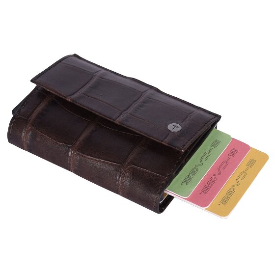 Joop! Fano C-Three Kredietkaart etui RFID-bescherming Leer 7 cm