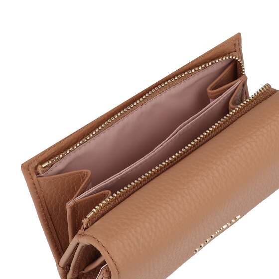 Coccinelle Metallic Zacht Portemonnee Leer 14 cm