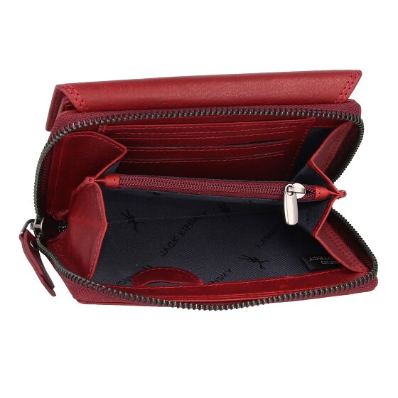 Jack Kinsky Montreal Portemonnee RFID-bescherming Leer 13.5 cm