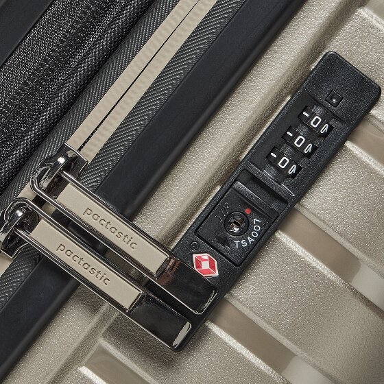 Pactastic Collection 04 THE CABIN + 4 wielen Cabinewagen S 55 cm met uitbreidingsplooi