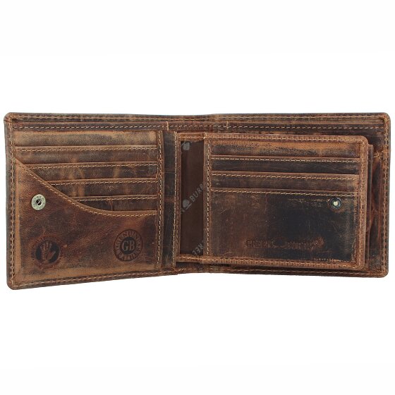 Greenburry Vintage Portemonnee RFID Leer 12,5 cm