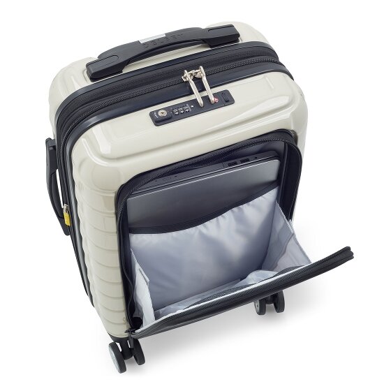 Delsey Paris Shadow 5.0 4-wiel cabine trolley 55 cm laptopvak met uitbreidingsplooi