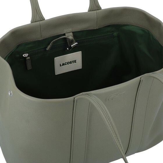 Lacoste City Court Shopper Tas Leer 35.5 cm