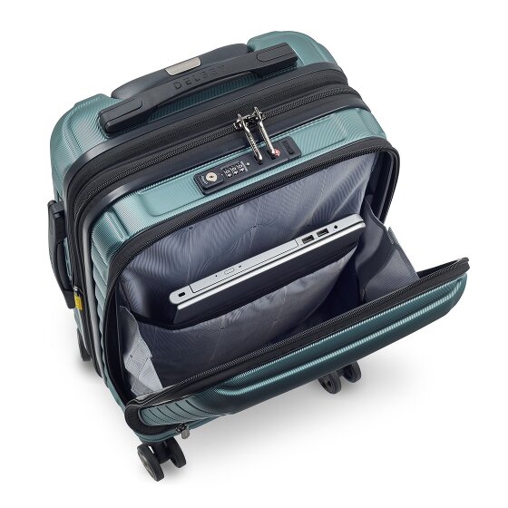 Delsey Paris Shadow 5.0 4-wiel cabine trolley 55 cm laptopvak met uitbreidingsplooi