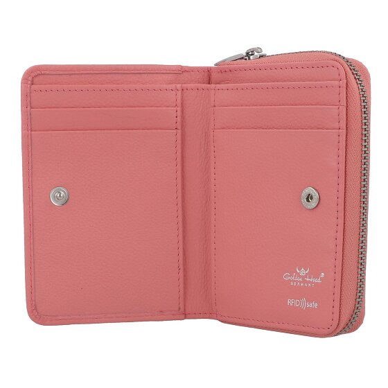Golden Head Madrid Portemonnee RFID-bescherming Leer 8 cm