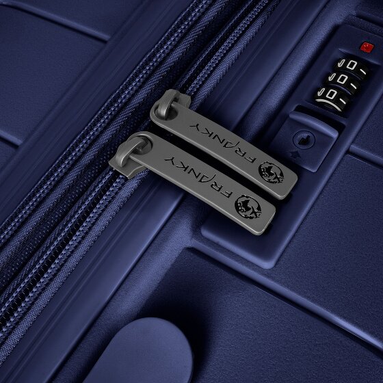 Franky London 4 wielen Trolley M 65 cm met uitbreidingsplooi