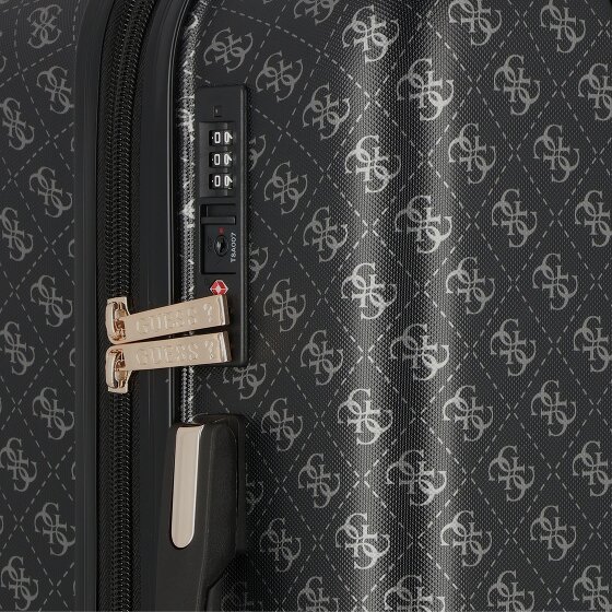 Guess Jesco 4 wielen Trolley 64 cm met uitbreidingsplooi