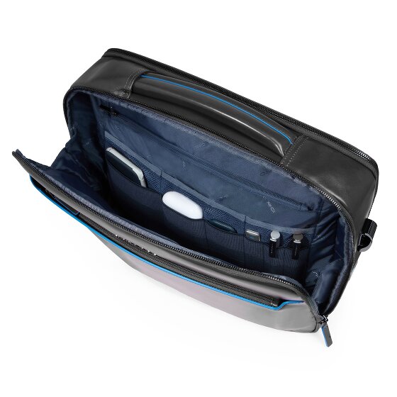 Piquadro Blue Square Koffer Leer 39 cm Laptop compartiment