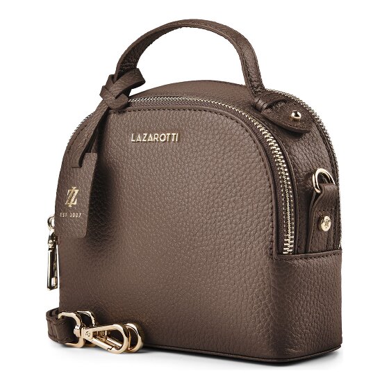 Lazarotti Bologna leren Handtas, Leer, 17 cm