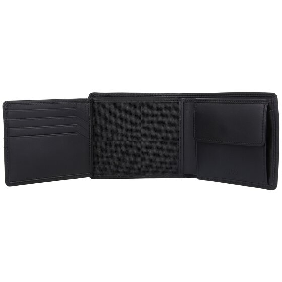 Hugo Subway Trifold Portemonnee Leer 11 cm