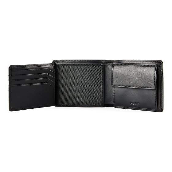 Hugo Subway Trifold Portemonnee Leer 11 cm