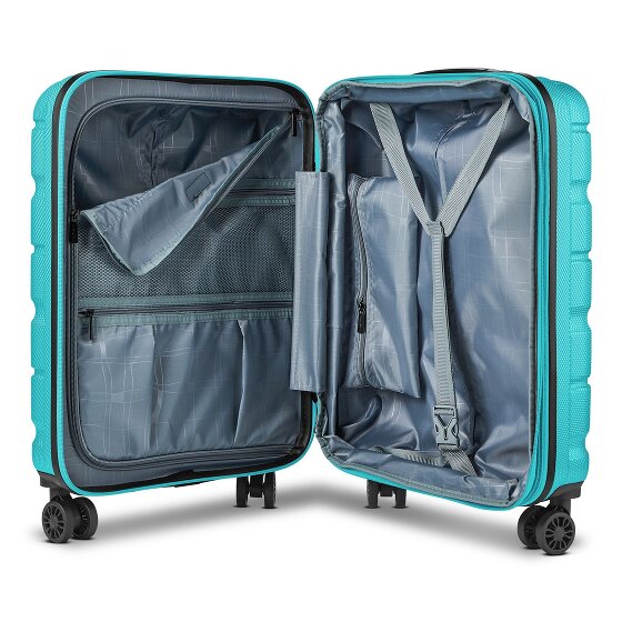Franky Munich 4.0 4 wielen Cabinewagen S 53 cm met uitbreidingsplooi
