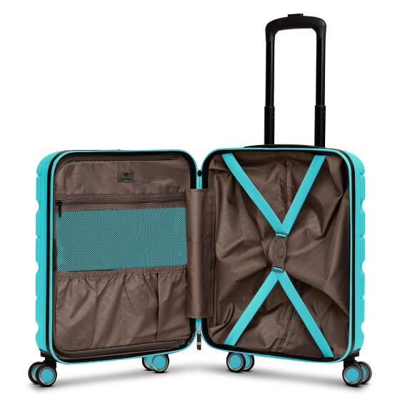 Franky Munich 4.0 4 wielen Cabinewagen S 53 cm met uitbreidingsplooi