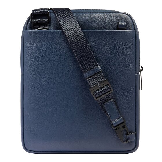 Piquadro Russel Schoudertas Leer 27 cm