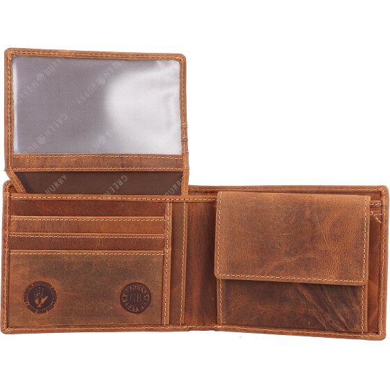 Greenburry Vintage Portemonnee Leer 12 cm