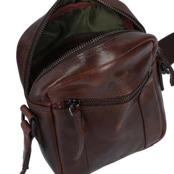 Greenburry Newport Mini tas Schoudertas Leer 18 cm