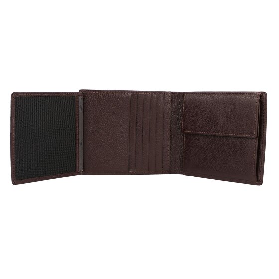 Braun Büffel Prato Portemonnee RFID Leer 11 cm